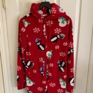 Hoodie-Footie Christmas/Holiday Pajama/Onesie